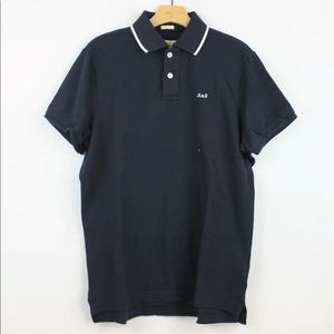 Abercrombie & Fitch Men's Classic Tipped Collar Polo Shirts Size M - New
